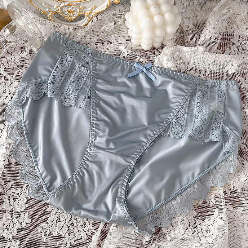 Odai nekenksmingas „Ice Silk“ patogus atlasinis apatinis trikotažas